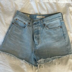 Levis Wedgie Denim Shorts